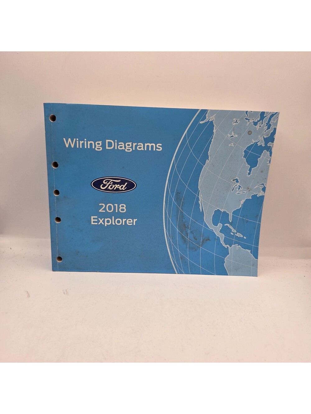 2018 Ford Explorer Wiring Diagrams OEM Factory Service Repair Manual FCS-12206-1